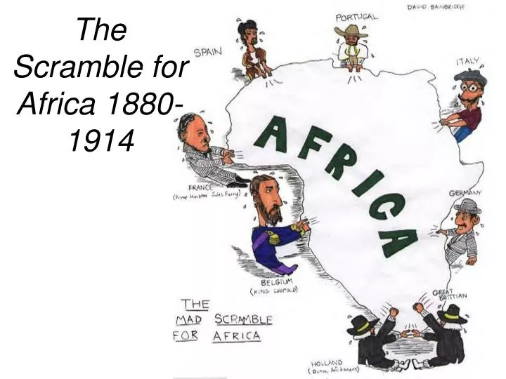 the scramble for africa 1880 1914