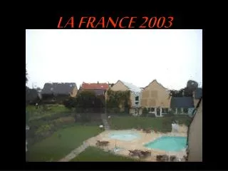 La France 2003