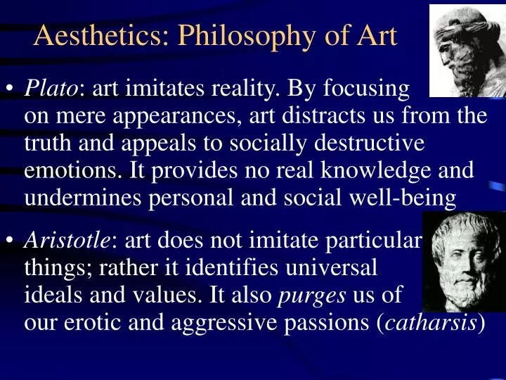 aesthetics philosophy of art