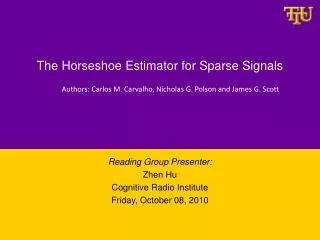 The Horseshoe Estimator for Sparse Signals