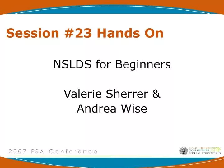 session 23 hands on