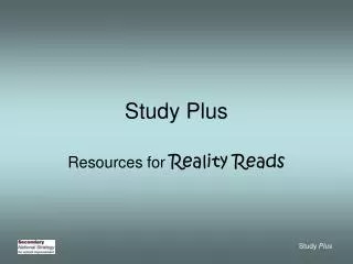 study plus
