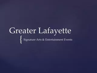 Greater Lafayette