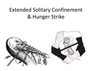 Extended Solitary Confinement &amp; Hunger Strike