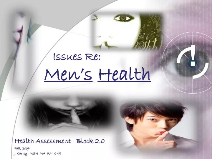 issues re men s health