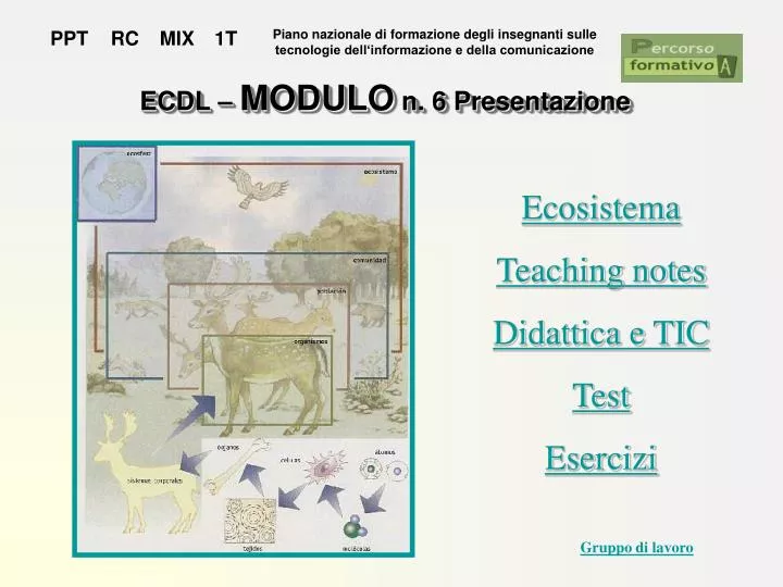 ecdl modulo n 6 presentazione