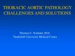 Challenges and Solutions in Thoracic Aortic Pathology - slide 1