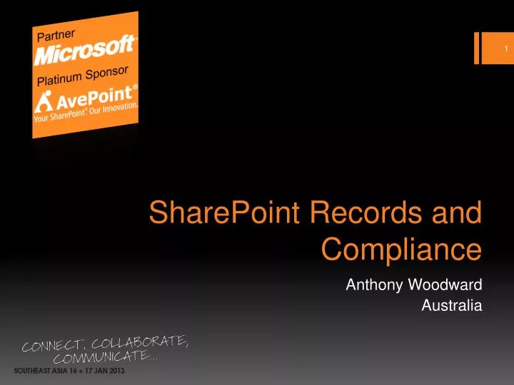 sharepoint records and compliance