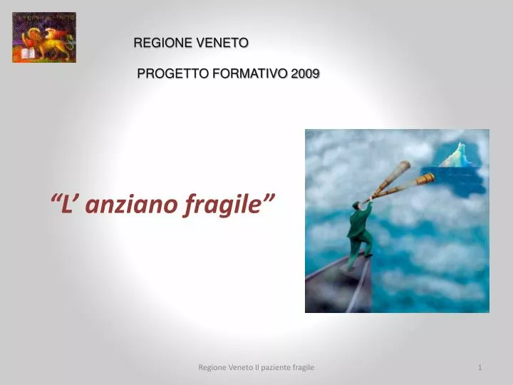 l anziano fragile