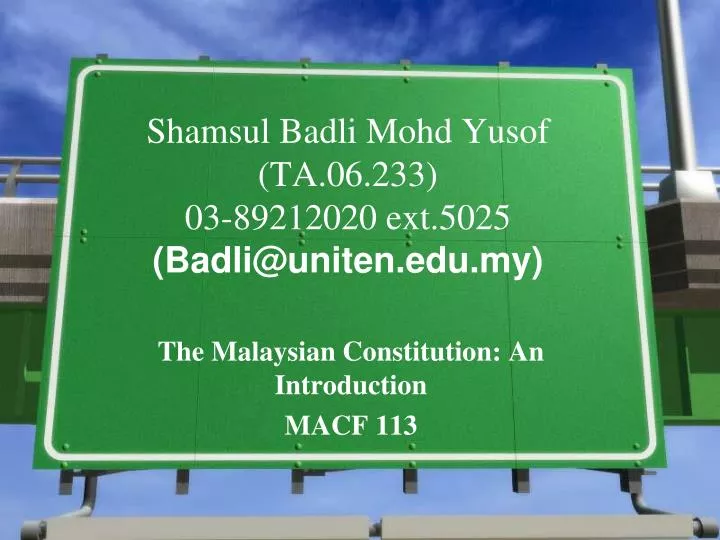 shamsul badli mohd yusof ta 06 233 03 89212020 ext 5025 badli@uniten edu my