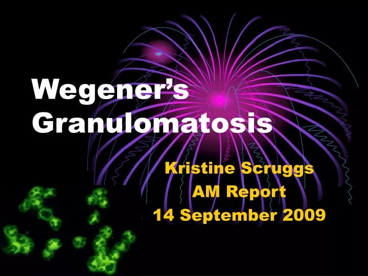 wegener s granulomatosis