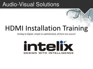 Audio-Visual Solutions