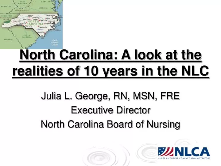 north carolina a look at the realities of 10 years in the nlc