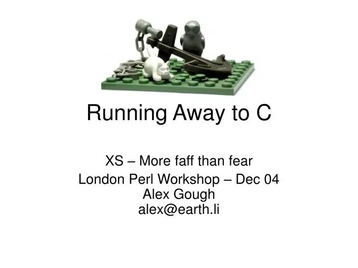 running away to c