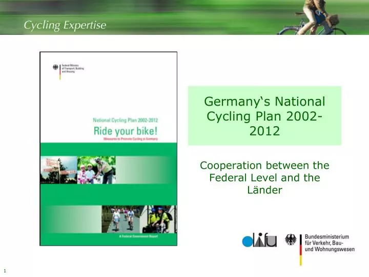 germany s national cycling plan 2002 2012