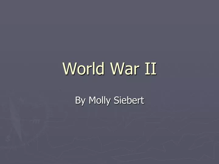 world war ii