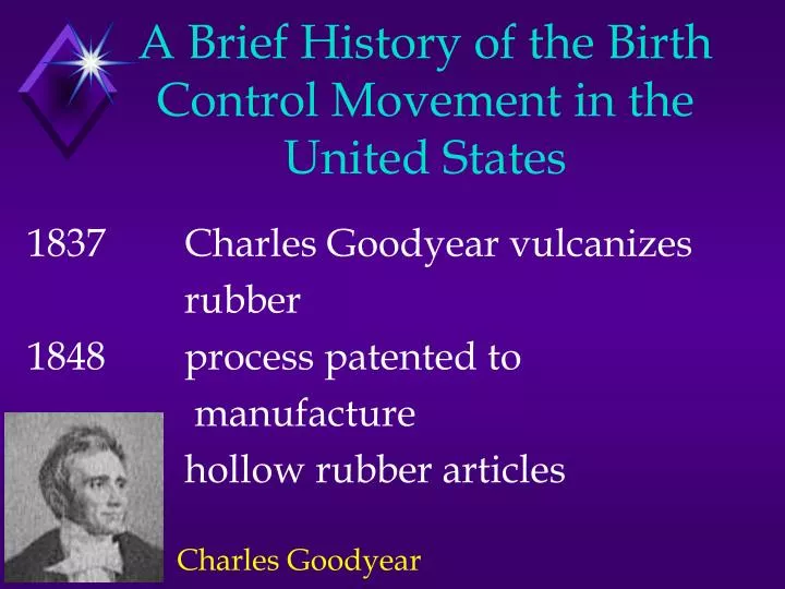 a brief history of the birth control movement in the united states