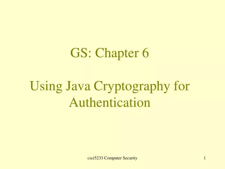 gs chapter 6 using java cryptography for authentication