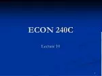ECON 240C - slide 1
