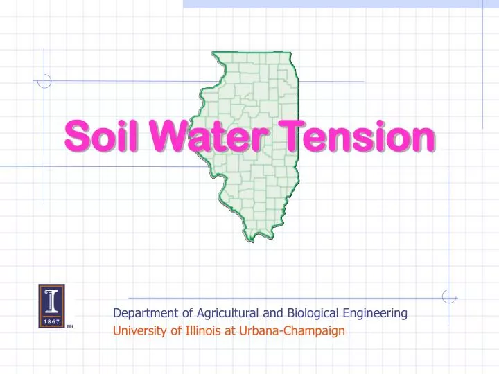 soil water tension