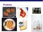 Proteins - slide 1