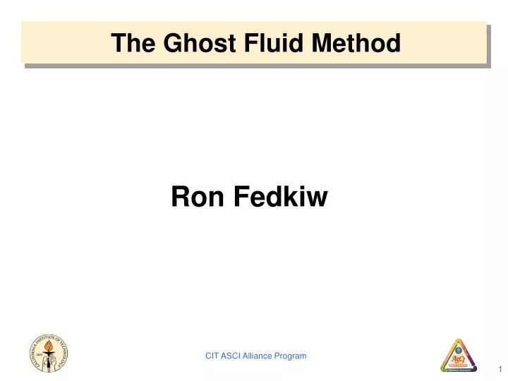the ghost fluid method