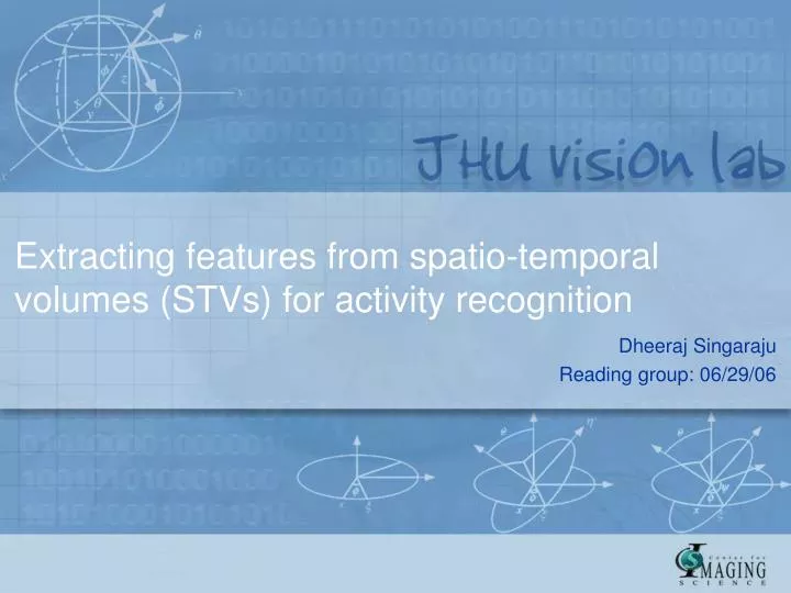 extracting features from spatio temporal volumes stvs for activity recognition