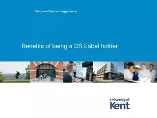 Benefits of being a DS Label holder