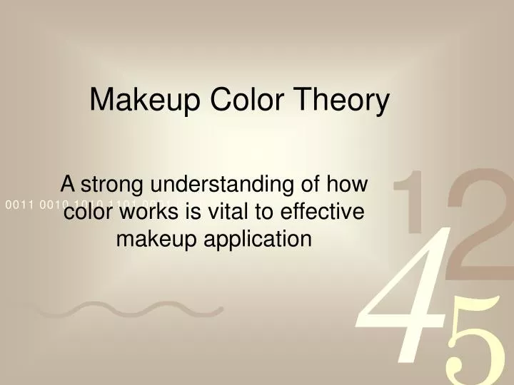 makeup color theory