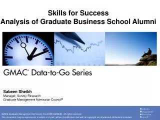 Skills for Success Analysis of Graduate Business School Alumni