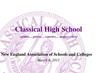 Classical High School