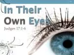 Divine Authority Over Morality: Lessons from Judges 17 - slide 1