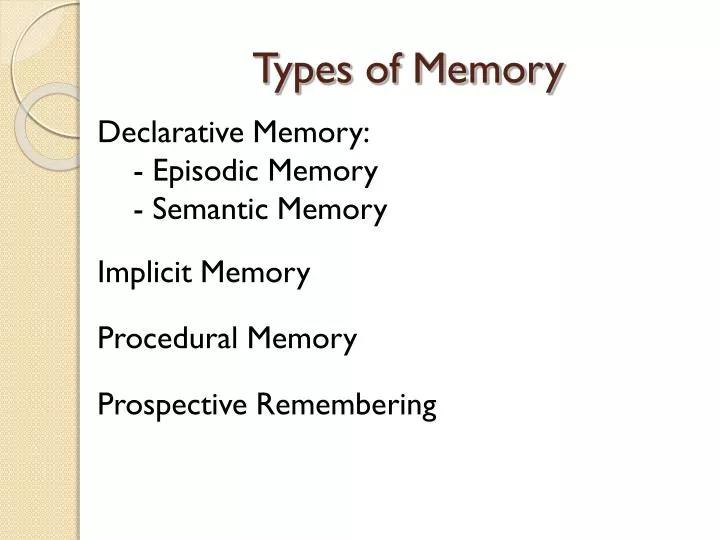 15 Semantic Memory Examples (2023)