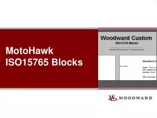 MotoHawk ISO15765 Blocks