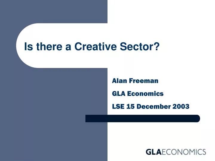 is there a creative sector