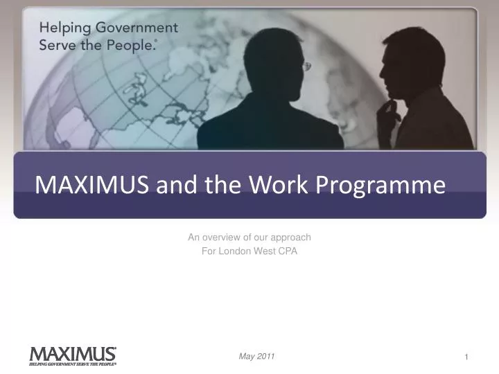 maximus and the work programme