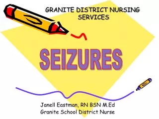 Janell Eastman, RN BSN M.Ed Granite School District Nurse