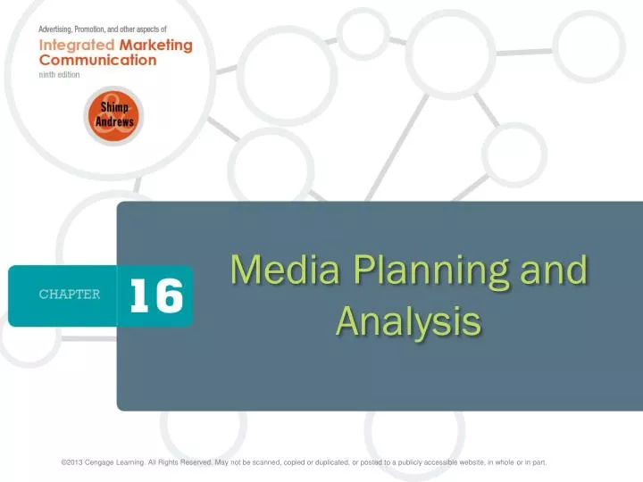 media planning and analysis