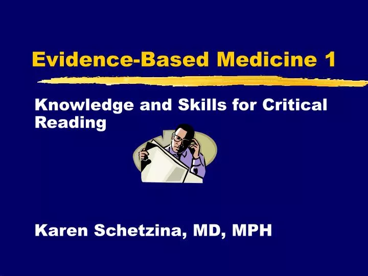 evidence based medicine 1