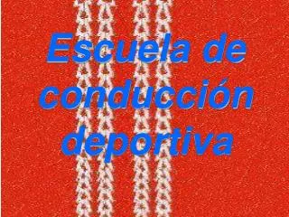 escuela de conducci n