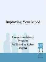 Improving Your Mood: Lawyers Assistance Program by Robert Bircher - slide 1