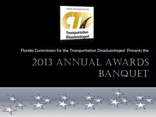 2013 Annual Awards Banquet