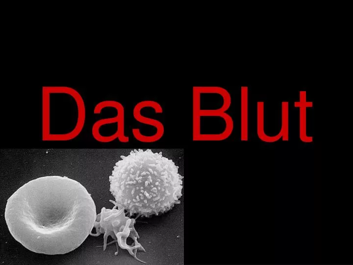 das blut