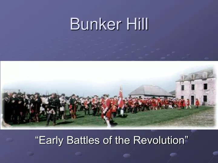 bunker hill