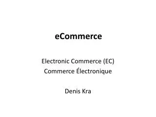 ecommerce