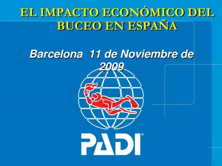 el impacto econ mico del buceo en espa a