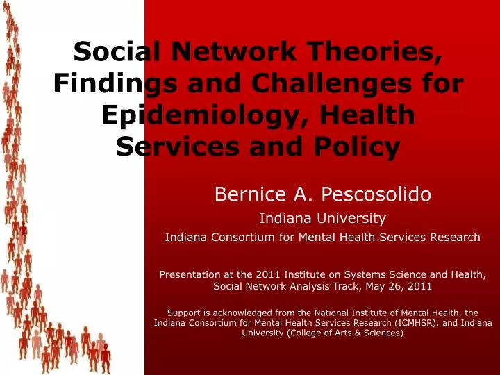 social network theories findings and challenges for epidemiology health services and policy