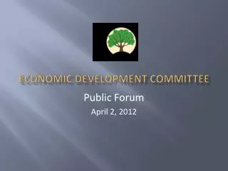 Economic Development Committee