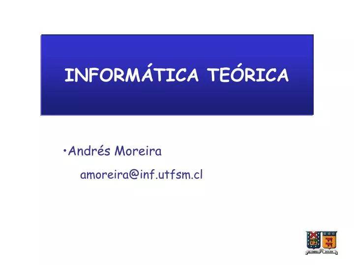 inform tica te rica