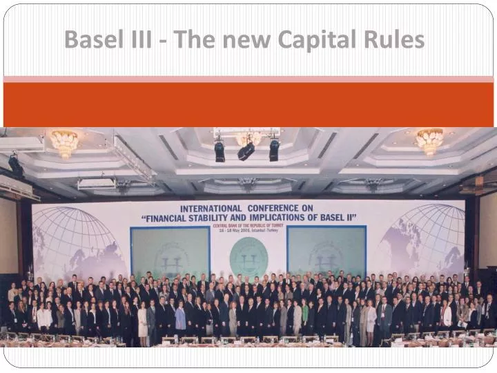 basel iii the new capital rules